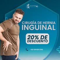 Cirugía de hernia inguinal con descuento